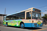 100％バイオディーゼル燃料バスの運行