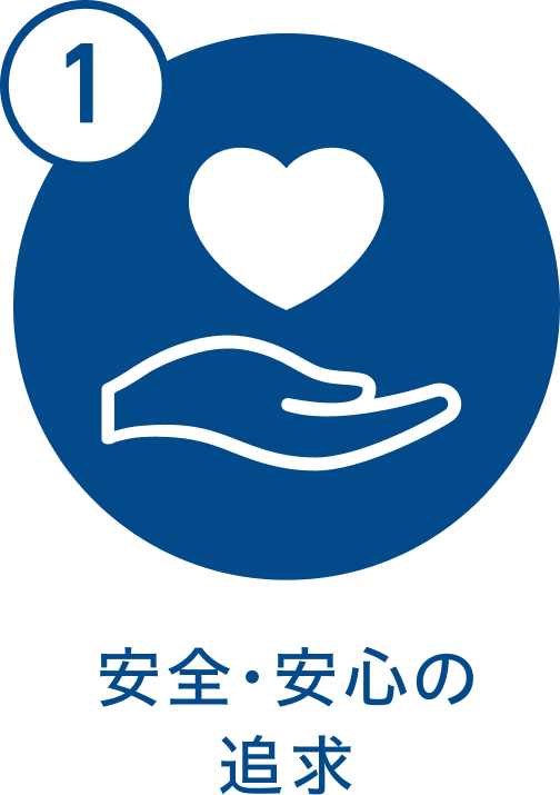 1安全・安心の追求