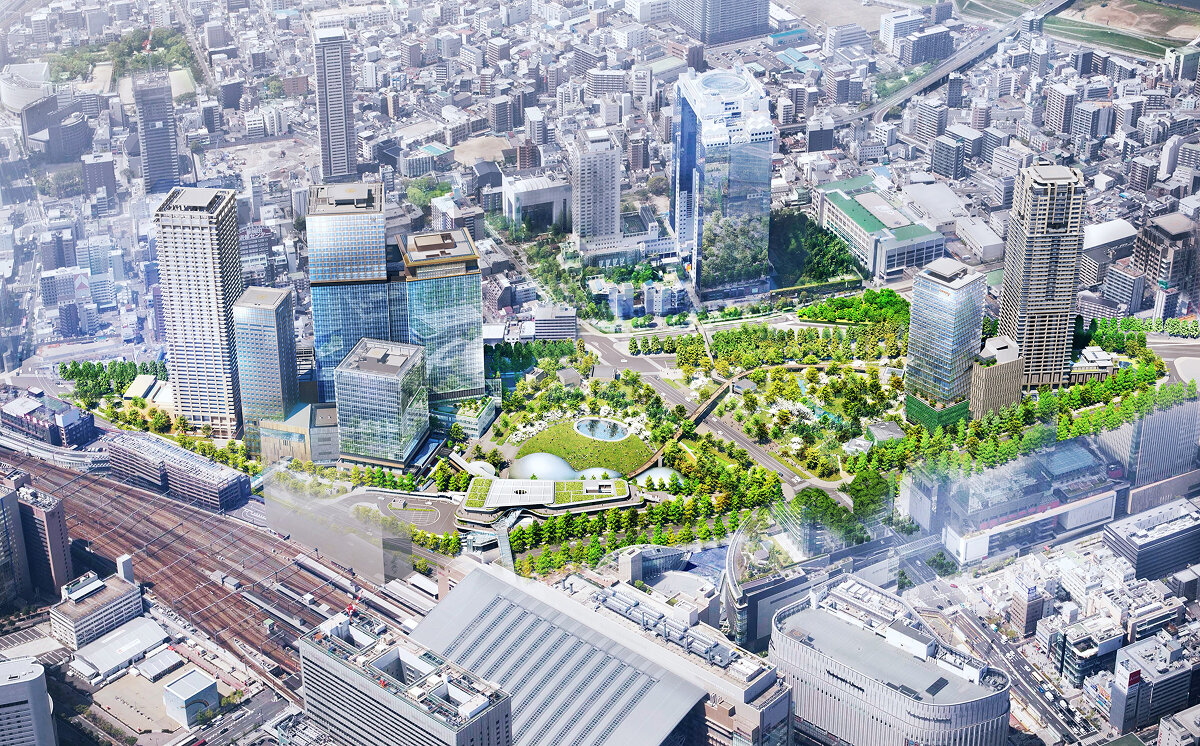 ランドスケープファースト　鳥瞰パース