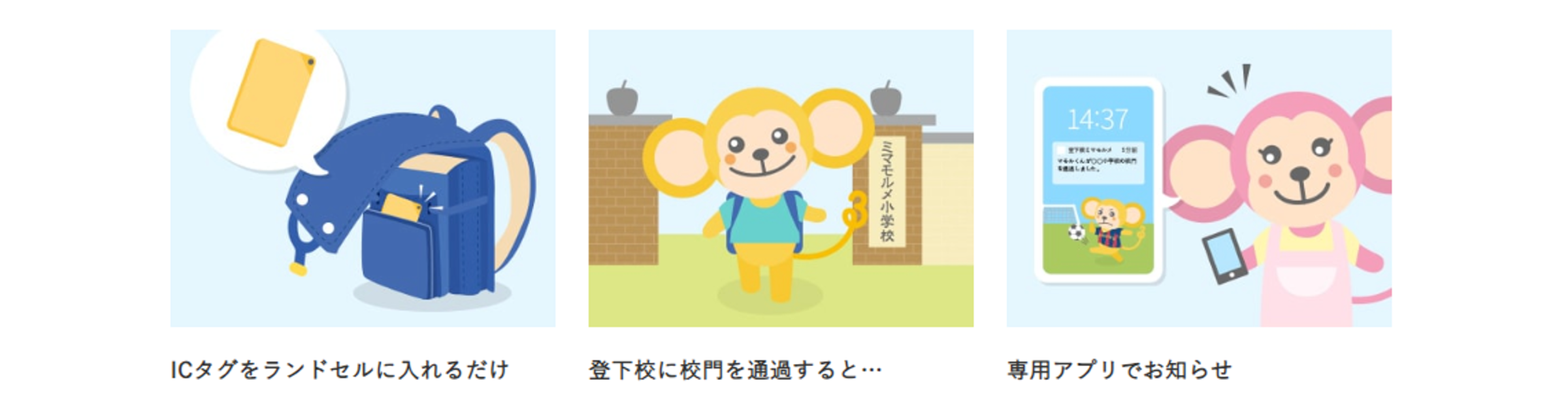 子どもの見守りサービス「ミマモルメ」　システム紹介