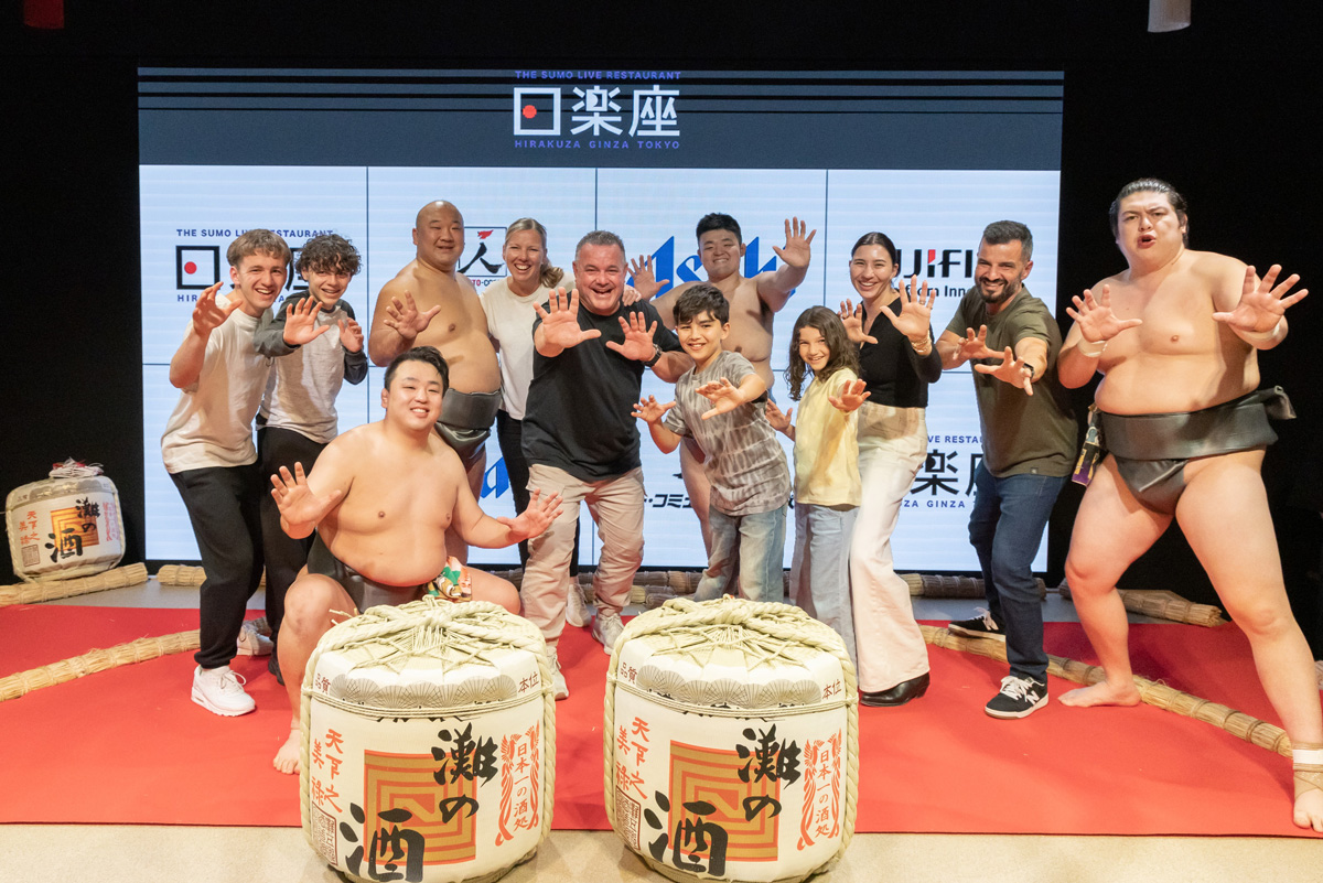 THE SUMO LIVE RESTAURANT 日楽座 GINZA TOKYO