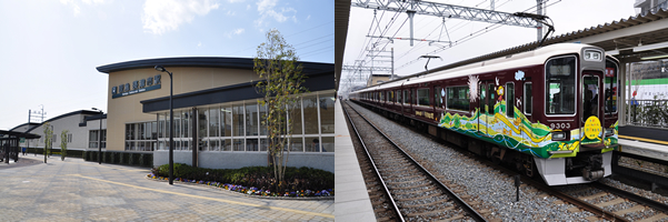 摂津市駅 画像