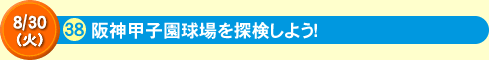 阪神甲子園球場を探検しよう！