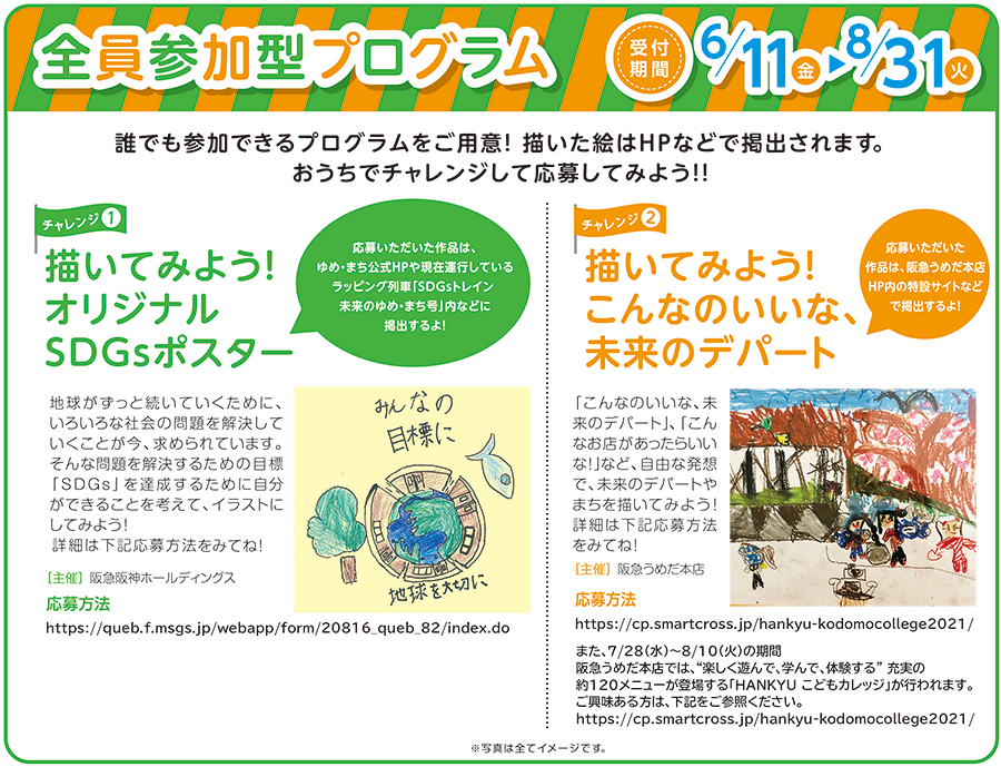 夏休み小学生向け無料体験学習プログラム 阪急阪神 未来のゆめ まちチャレンジ隊 阪急阪神 未来のゆめ まちプロジェクト 阪急阪神ホールディングスグループの社会貢献活動
