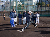 高等学校へのグラウンド整備・整備指導ボランティア07